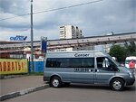 Бесплатный автобус Genser в пункт аренды автомобилей АрендаАвто-бск на ул.Добролюбова